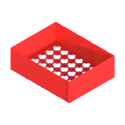 Render of MODULITH 270 Gridfinity Decor Drawer - 4W-2H